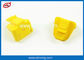 Soporte del plástico del amarillo de Delarue Talaris Banqit NMD A002963 NQ de la gloria de las piezas del cajero automático de NMD