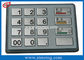 El cajero automático plateado de Diebold del metal parte el teclado de 49-216686-0-00E Diebold EPP5