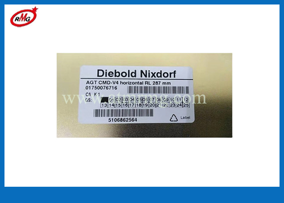 Transporte AGT CMD-V4 RL horizontal 287m m Chasis de Wincor Nixdorf de 1750076716 del cajero automático piezas de la máquina