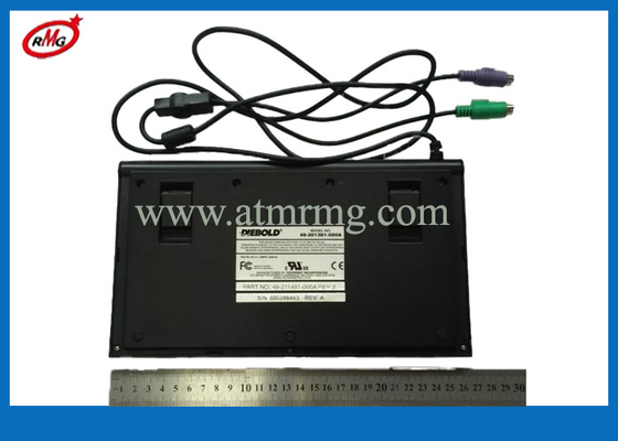 teclado USB 49211481000A del mantenimiento del operador de Diebold Opteva de los recambios del cajero automático del banco 49211481000A