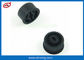 Polea negra plástica de NMD A007305, piezas de la máquina del cajero automático de Talaris Banqit para NQ101 NQ200